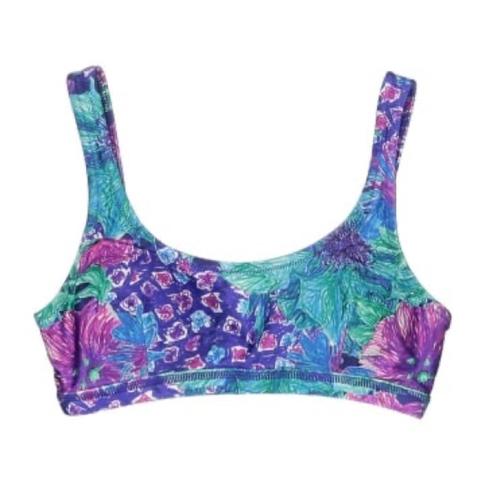 Born Primitive bikini top, boho floral, XS